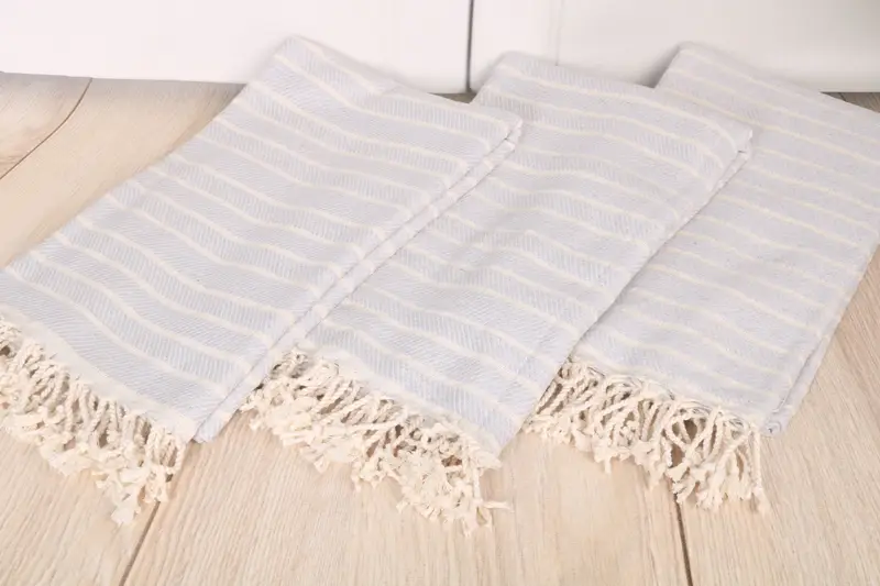 70x40 Bamboo Striped Towel, Quick-dry towel, Florida Bachelorette Party Favors, Housewarming Gift, Wedding Day Gift For Bride, Cotton towel - 6