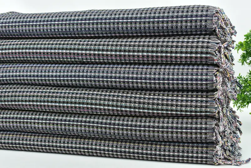 Kişiselleştirilmiş yemek havlu, monogramlı el havlu, evlilik yıldönümü hediyesi, düğün iyilikleri, büyükanne hediyesi, el yapımı hediye, 38x18 pamuk geometrik havlu - 3