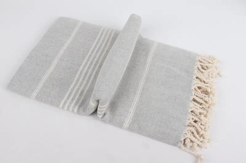 Travel Towel, Bachelorette Gifts, 68x40 Cotton Striped Towel, Personalized Beach Towel, Beach Towel Monogram, Absorbent towel, Valentines Day Gift - 6