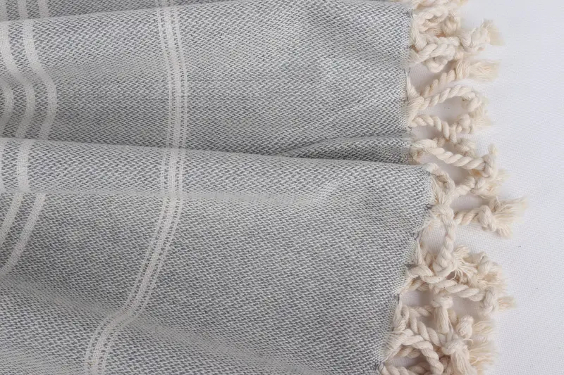 Travel Towel, Bachelorette Gifts, 68x40 Cotton Striped Towel, Personalized Beach Towel, Beach Towel Monogram, Absorbent towel, Valentines Day Gift - 8