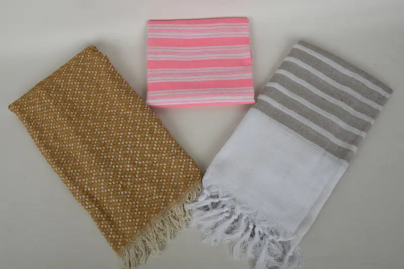 Turkish Towel Beach, Bridesmaid Gift, Bulk Order Towel, Family Gift, Monogram Towels, Pool Towels, 70x40 Cotton Set of 10 Towel, Large Turkish Towel - 7