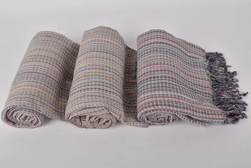 Gift For Her, Quick-dry peshtemal, Quick-dry travel peshtemal towel, Bachelor Party Gifts, 70x40 Cotton Geometric Towel, Peshtemal Towel, Gym Towel - 8
