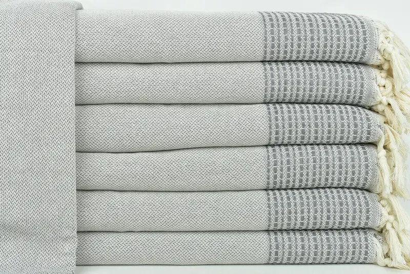96x92 Cotton Striped Towel, Turkish Blanket, Gift For Boyfriend, Bachelorette Large Towel, Custom Blanket, Decorative Bedspread, Bachelorette Gifts - 1