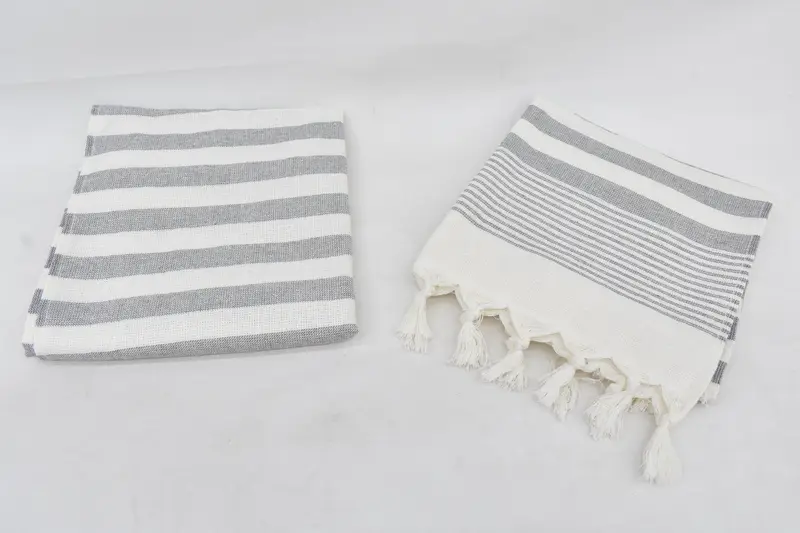 Merry Christmas Gifts, Custom Hand Towel, Small Bath Towels, Personalized Hand Towel, 36x18 Cotton Striped Terry Towel, Gym Towel, Bridesmaid Towel - 7