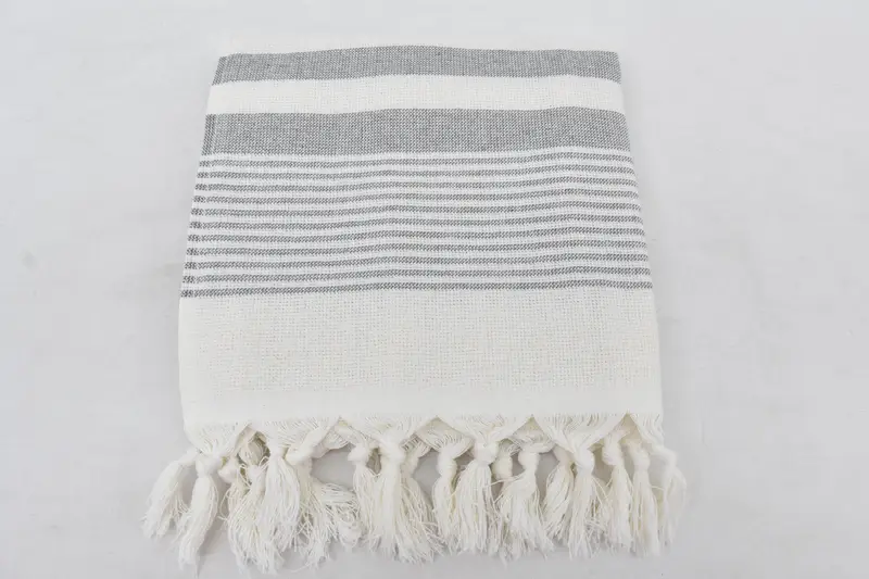 Merry Christmas Gifts, Custom Hand Towel, Small Bath Towels, Personalized Hand Towel, 36x18 Cotton Striped Terry Towel, Gym Towel, Bridesmaid Towel - 4