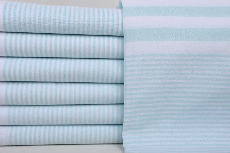 70x40 Cotton Striped Towel, Beach Towel Gift, Monogrammed Beach Towel, Unique Wedding Gift, Valentines Day Gift, Bachelor Bachelorette Party Favors - 1