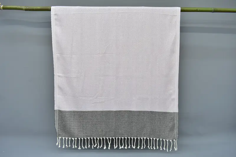 House Warming Gift, Bachelorette Party Decorations, Luxury towel, Custom Towel, 70x36 Cotton Herringbone Towel, Soft and absorbent Turkish towel - 8