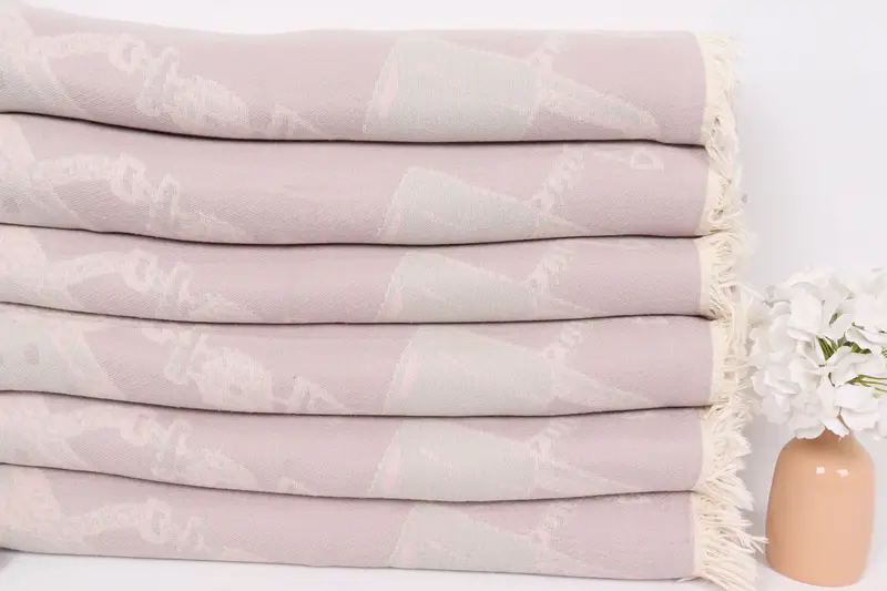 Boho Throw Blankets, 88x64 Cotton Make-Up Patterned Towel, Turkish Throw Blanket, Housewarming Gift, Organic Throw, Throw Blanket, Gift For The Home - 3