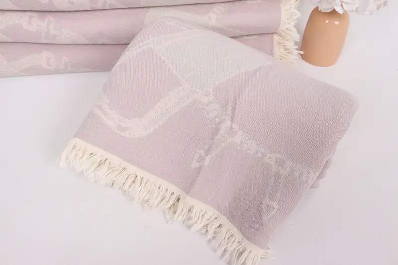 Boho Throw Blankets, 88x64 Cotton Make-Up Patterned Towel, Turkish Throw Blanket, Housewarming Gift, Organic Throw, Throw Blanket, Gift For The Home - 4