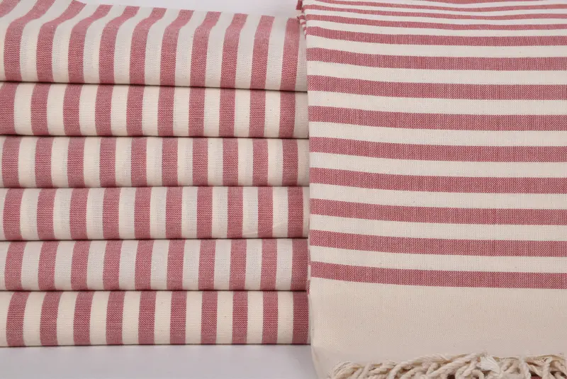 Wedding Favors, Organic Towel, Bridesmaid Gifts Personalized, Turkish Towel Bulk, Peshtemal Towel, 70x40 Cotton Striped Towel, Turkish Towel USA - 1