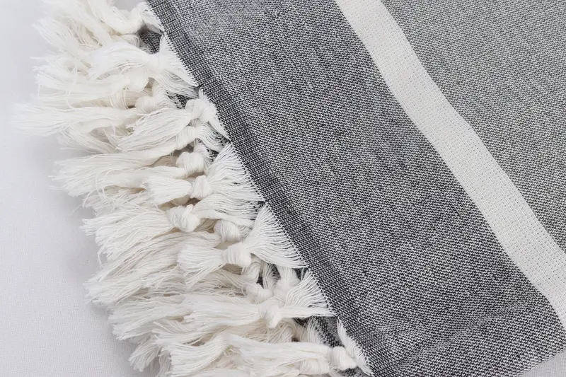Wedding Favors, Home Decor Gifts, Summer Gift, Handmade Gift, 64x40 Cotton Striped Towel, Lightweight quick-dry peshtemal towel for travel - 7