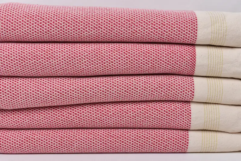 68x40 Cotton Striped Towel, Organic Cotton Towel, Employee Gifts, Guest Towel, Personalized Wedding Gift, Bachelorette Gifts, Bridal Shower Gift - 2