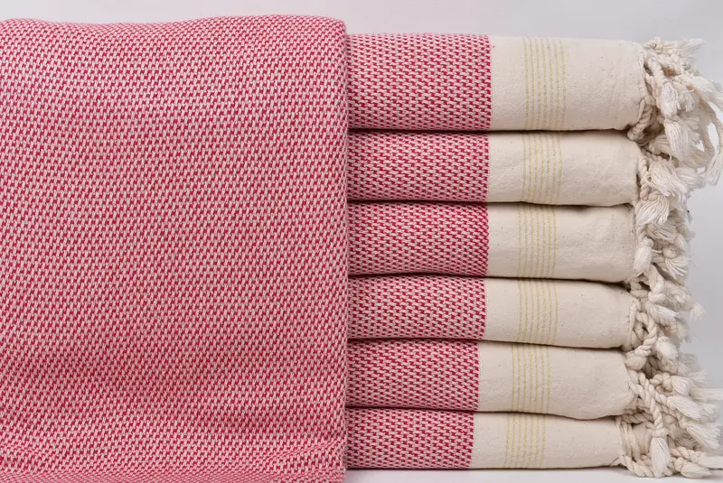 68x40 Cotton Striped Towel, Organic Cotton Towel, Employee Gifts, Guest Towel, Personalized Wedding Gift, Bachelorette Gifts, Bridal Shower Gift - 1