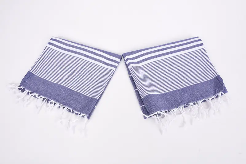 Wedding Favors, Summer Gift, 40x24 Cotton Striped Towel, Kitchen Towel, Gift For Wedding Day, Turkish Tea Towel, Gift For Her, Bathroom Towel - 7