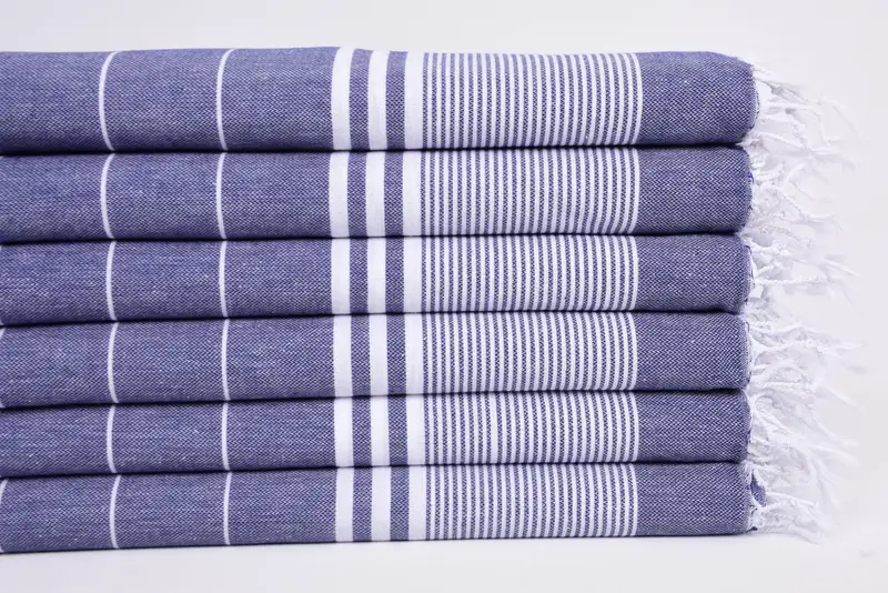 Wedding Favors, Summer Gift, 40x24 Cotton Striped Towel, Kitchen Towel, Gift For Wedding Day, Turkish Tea Towel, Gift For Her, Bathroom Towel - 3
