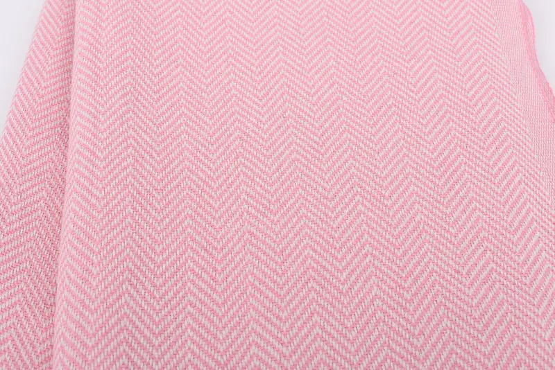 Bridal Party Gifts, 70x40 Cotton Herringbone Towel, Personalized Gifts, Embroidered Beach Towel, Guest Towel, Custom Wedding Gift, Luxury towel - 4