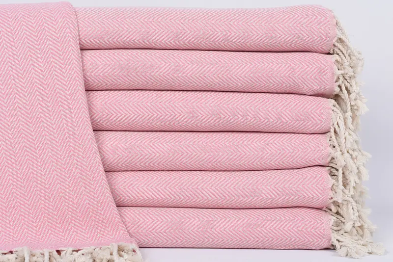 Bridal Party Gifts, 70x40 Cotton Herringbone Towel, Personalized Gifts, Embroidered Beach Towel, Guest Towel, Custom Wedding Gift, Luxury towel - 1
