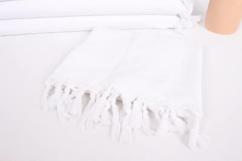 Regalo de novia, toalla de espiga de algodón 36x18, artículos de despedida de soltera, regalos para él, regalos de dama de honor, toalla de mano personalizada, toalla de cocina - 5