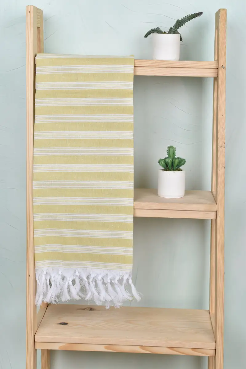 Beach Towel Gift, Organic towel, Luxury Beach Towel, Bachelorette Party Favor, 70x40 Cotton Striped Towel, Personalized Beach Towel, Organic Towel - 8
