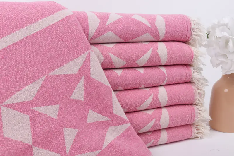 Summer Towel, Bride Gift, Spooky Bachelorette Party Favors, Summer Gift, Fouta towel, 68x36 Cotton Compass Rose Design Towel, Turkish beach towel - 2