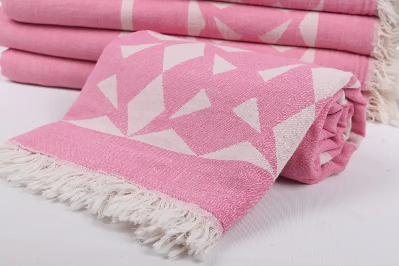 Summer Towel, Bride Gift, Spooky Bachelorette Party Favors, Summer Gift, Fouta towel, 68x36 Cotton Compass Rose Design Towel, Turkish beach towel - 5