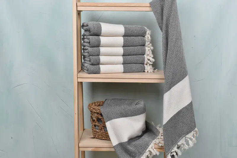 Bridal Shower Favors, Quick-Dry Beach Towel, Monogram Turkish Towel, Customized Towels, Beach Size Towel, Spa Towel, Turkish Towel Personalized - 3