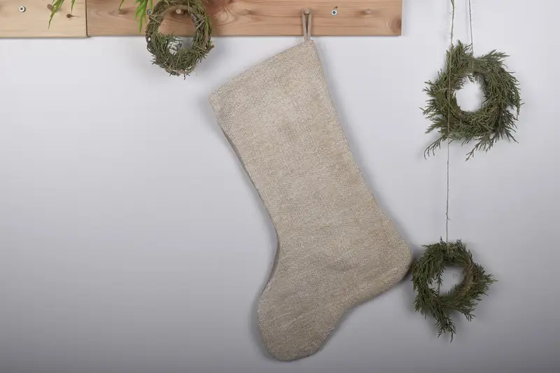 19-Zoll-Weihnachtsornament-Musterstrumpf, festlicher Weihnachtsstrumpf