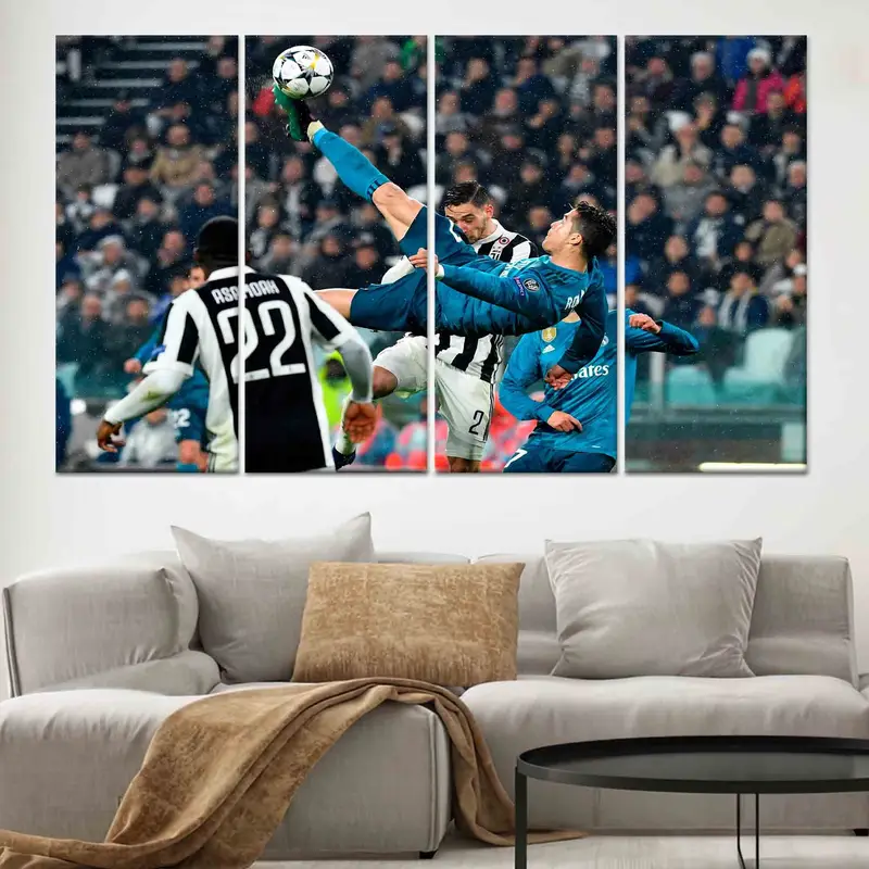 Trendy Futbolcu Kanvası: Ünlü Futbol Kanvas Tablo