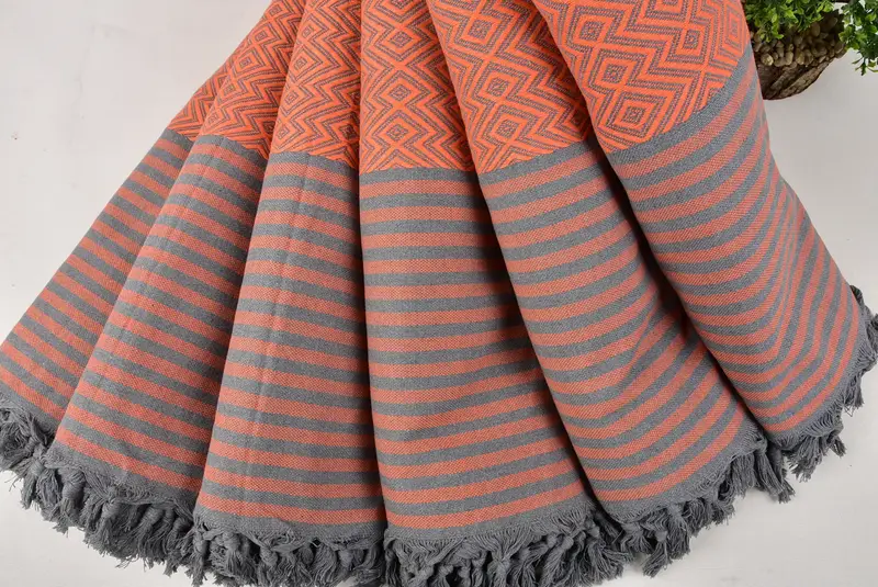 Custom Blanket, Bridesmaid Gifts Personalized, Bridesmaid Gifts, 104x80 Cotton Diamond Towel, Monogram Blanket, Turkish Cotton Blanket - 4
