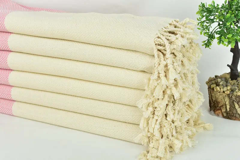Monogram Towels, Luxury Beach Towel, Valentines Day Gift For Him, Large Turkish Towel, Bridal Shower Gift, 70x36 Cotton Zig zag Towel, Beach towel - 3