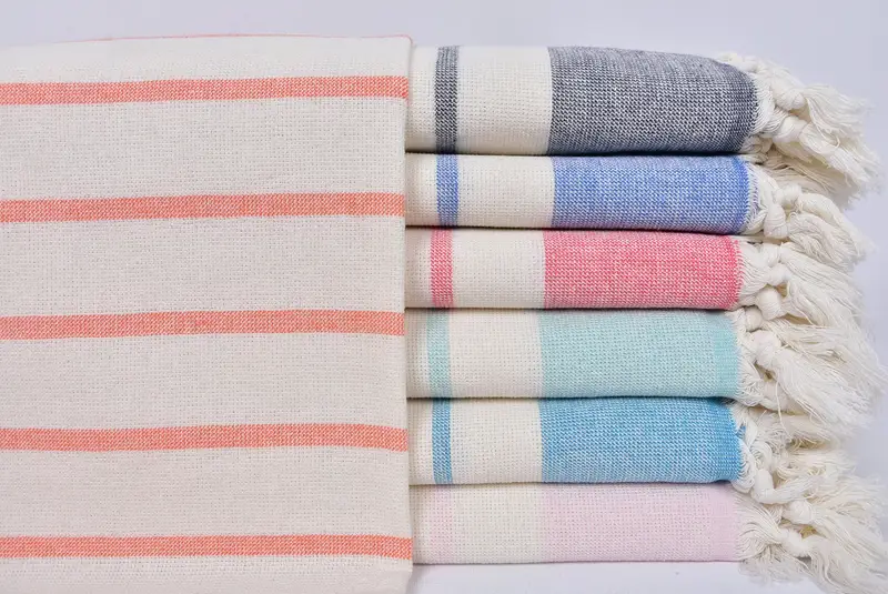 Bathroom Towel, Personalized Home Gift Wedding, 36x18 Cotton Striped Towel, Wedding Gift, Gift For Him, Personalized Gift, Turkish Hand Towel - 1