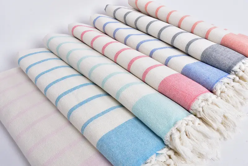 Bathroom Towel, Personalized Home Gift Wedding, 36x18 Cotton Striped Towel, Wedding Gift, Gift For Him, Personalized Gift, Turkish Hand Towel - 6