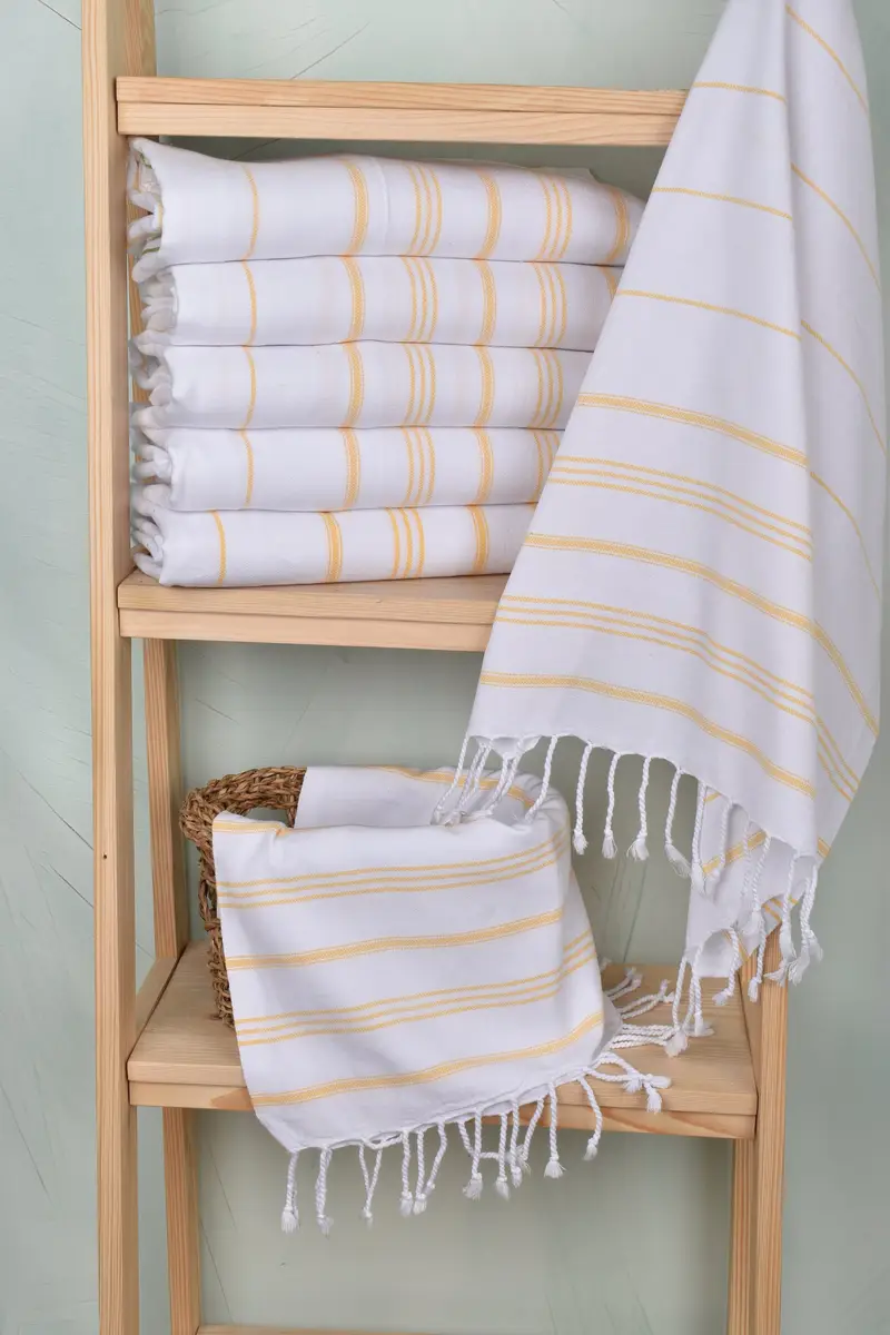 40x24 Cotton Striped Towel, Bachelorette Towel, Bridesmaid Gifts, Best Wedding Gift, Personalized Hand Towel, Monogram Tea Towel, Personalized Gifts - 3