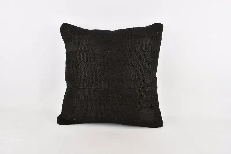 24x24 Brown Cushion, Pillow Sham, Interior Designer Pillow, Vintage Kilim Throw Pillow, Tapestry Pillow, Bolster Throw Pillow Case, Kilim Pillow - 1