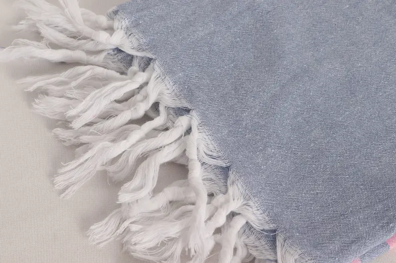 Wedding Towel, Turkish fouta towel for outdoor use, Wedding Favors, Personalized Wedding Gift, Unique Gift, 70x36 Cotton Striped Towel, Thin towel - 7