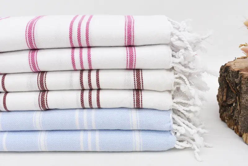 Multicolor Dish Towel Set, 40x20 Inches, Organic Cotton, Personalized