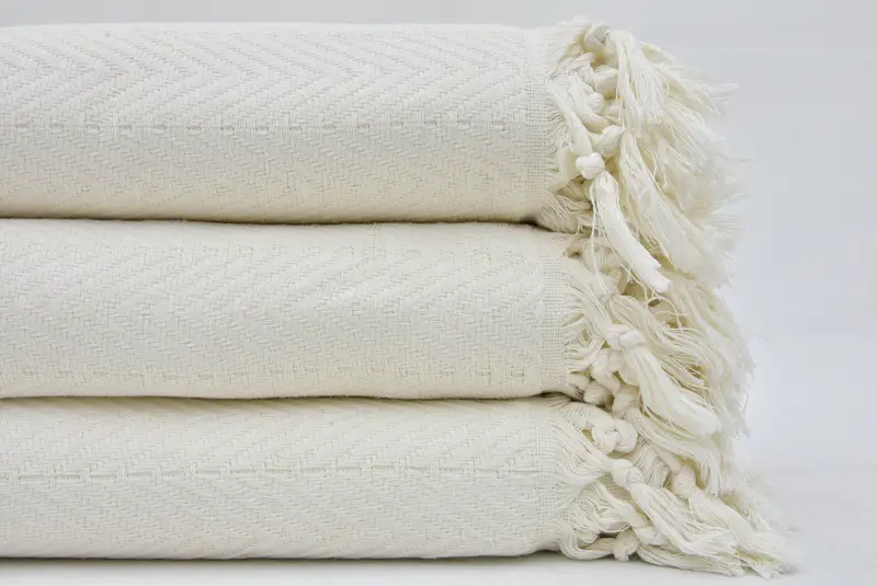 Throw Blankets for Couch, Large Beach Towel Personalized, Turkish Tablecloth, Wedding Favors, Turkish Blanket, Bedspread, 96x80 Cotton Chevron Towel - 1