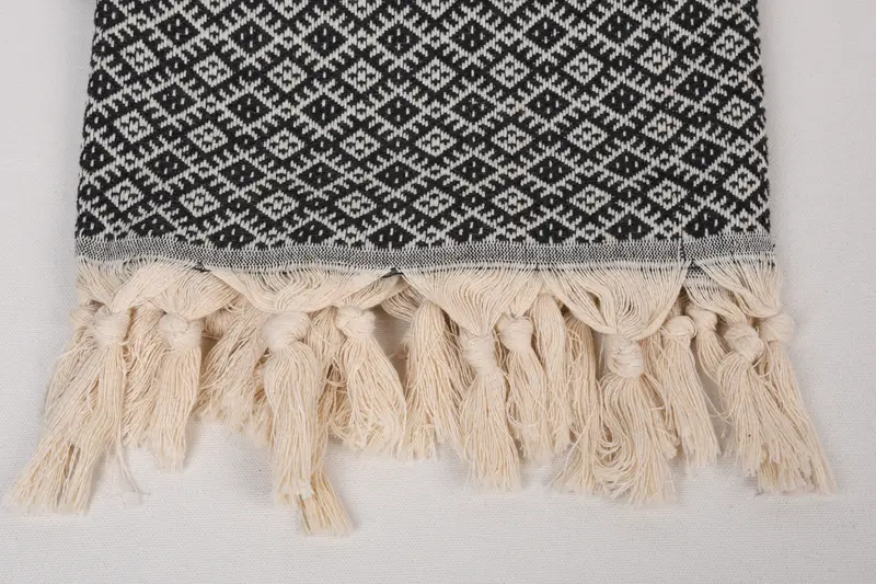 Organic Turkish towel, Beach Towel Bulk, Anniversary Gift For Her, Extra large Turkish bath towel, Gifts For Him, 70x40 Cotton Diamond Towel - 3