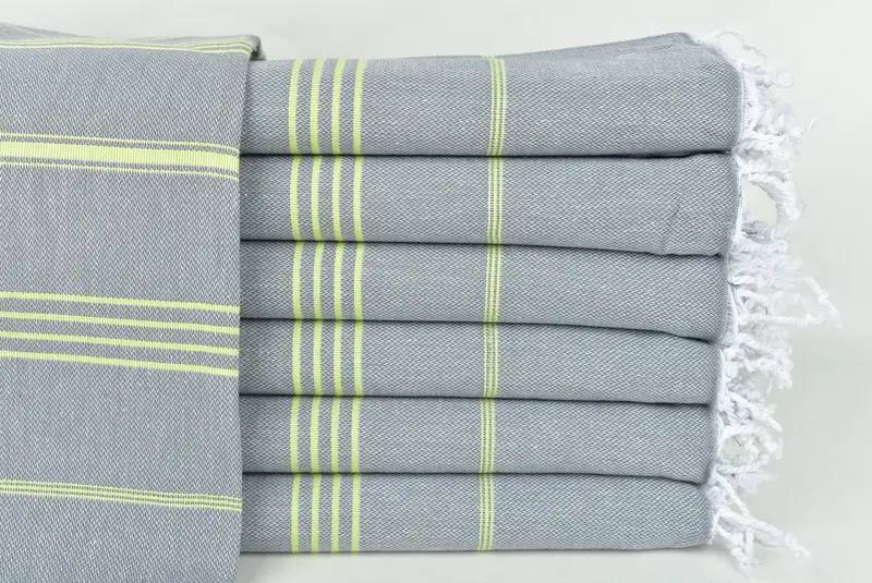 Bachelor Gifts, Luxury towel, Mother Of The Groom Gift, Turkish Beach Towel Monogram, 70x40 Cotton Striped Towel, Wedding Gifts Towel, Yoga Towel - 1