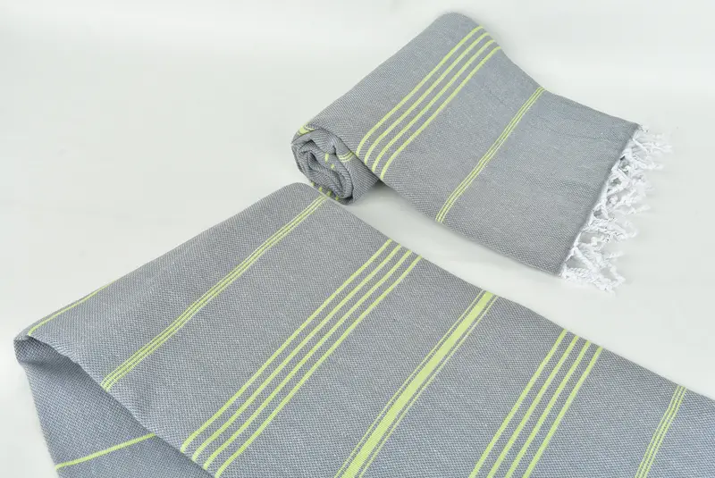 Bachelor Gifts, Luxury towel, Mother Of The Groom Gift, Turkish Beach Towel Monogram, 70x40 Cotton Striped Towel, Wedding Gifts Towel, Yoga Towel - 7