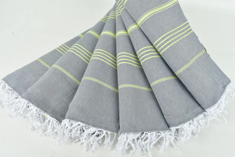 Bachelor Gifts, Luxury towel, Mother Of The Groom Gift, Turkish Beach Towel Monogram, 70x40 Cotton Striped Towel, Wedding Gifts Towel, Yoga Towel - 4