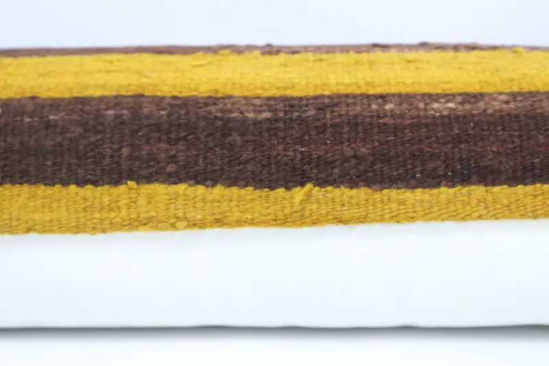 Vintage Pillow, Handmade Kilim Cushion, 12x48 Blue Pillow Case, Accent Pillow Cover, Kilim Pillow Cover, Sofa Pillow Case, Pillow Cover - 5