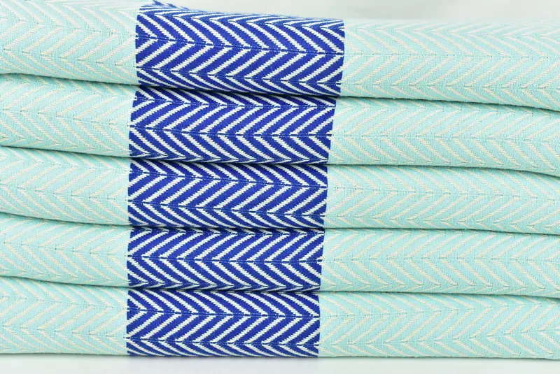 Lightweight towel, Oversized Beach Towel, 70x40 Cotton Chevron Towel, Personalized Turkish Towel, Beach Towel Bulk, Anniversary Gift For Her - 2