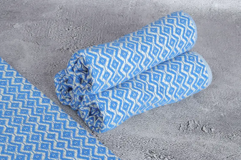 Organic Towel, 36x18 Cotton Diamond Towel, Small Bath Towels, Birthday Gift, Bachelorette Towel, Turkish Towel Hand Towel, Monogram Hand Towel - 8