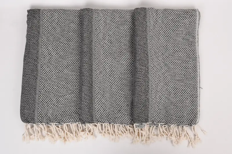 Sand-free towel, Best Wedding Gift, Large Turkish Towel, 64x38 Cotton Geometric Towel, Housewarming Gift, Bridemaids Beach Towel, Home Decor Towel - 7