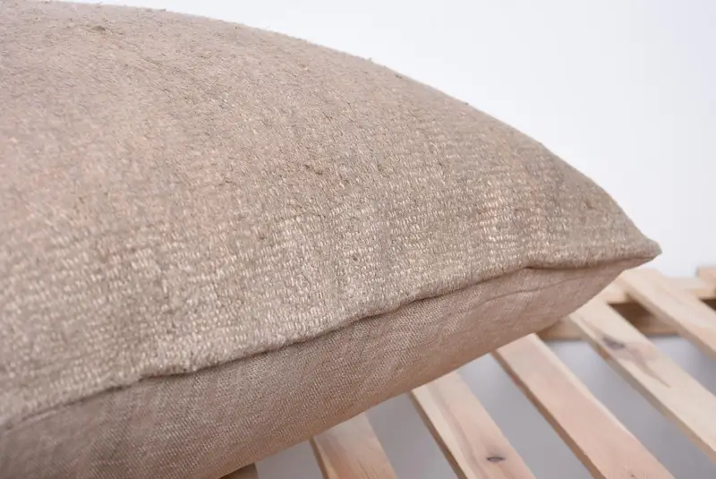 Vintage Kilim Pillow, Cushion Case, 28x28 Brown Pillow Sham, Handmade Throw Pillow Cover, Antique Pillows, Vintage Kilim Throw Pillow - 7