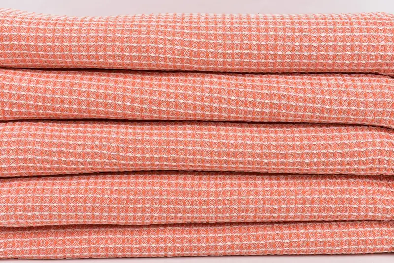 Organik havlu, büyükanne hediyesi, Türk havlu, el yapımı hediye, nedime havlu, 68x36 pamuk waffle havlu, Bachelorette Favors Beach, En İyi Düğün Hediyesi - 2