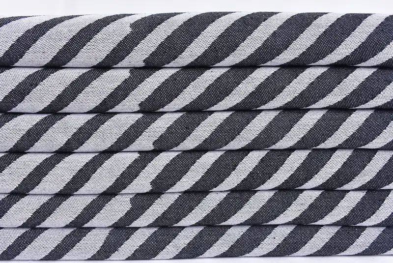 Custom Turkish Towel, Cotton towel, Travel Towel, Memorial Gift, Quick-dry towel, Spa Towel, 70x40 Cotton Striped Towel, Bachelorette Party Gifts - 2