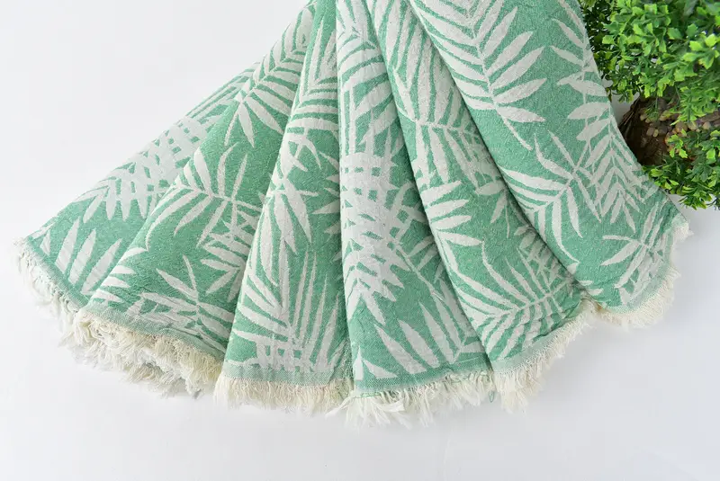 Lightweight towel, Guest Towel, Best Beach Towel, Customized Towels, Summer Gift Ideas, 64x40 Cotton Floral Patterned Towel, Monogram Beach Towel - 4