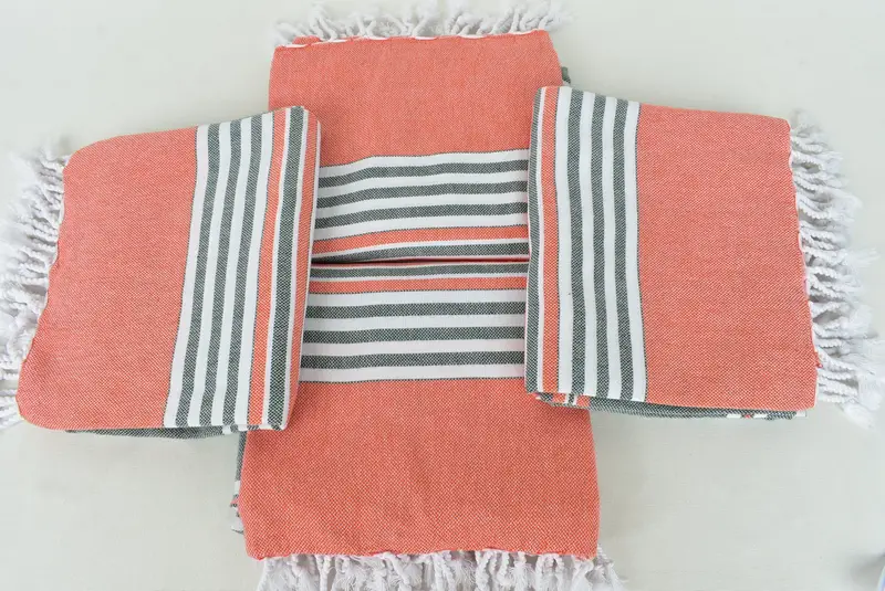 Gift For Him, 68x40 Cotton Striped Towel, Monogrammed Beach Towel, Luxury Beach Towel, Custom Towel Beach, Thin towel, Unique Gift, Yoga Towel - 6